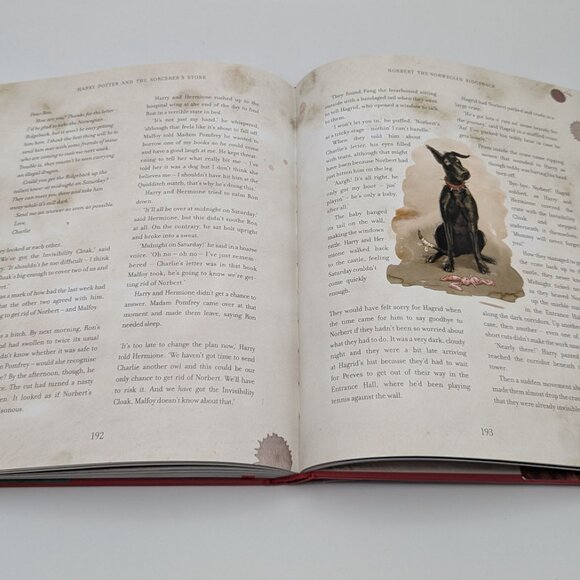 Harry Potter and the Sorcerer's Stone J. K. Rowling 2015 Hardcover Illustrated - Picture 10 of 10